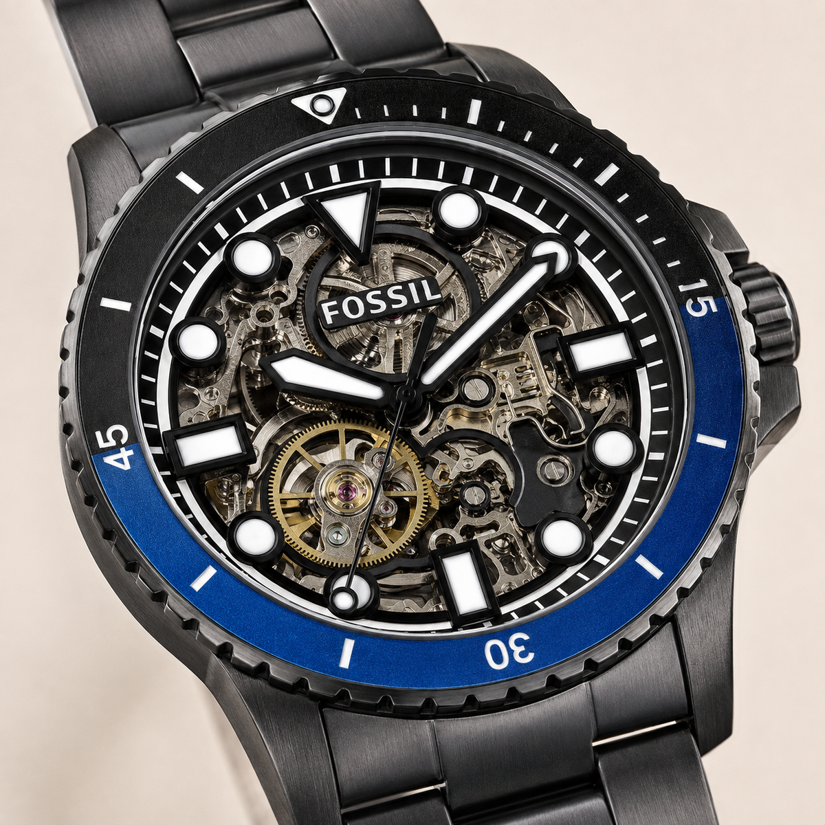 Fossil ME3201 42mm Watch macro view
