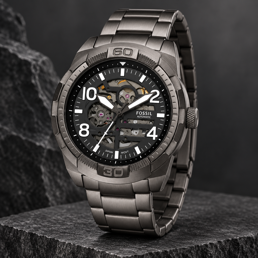 Montre homme automatique Fossil Bronson ME3255 48mm