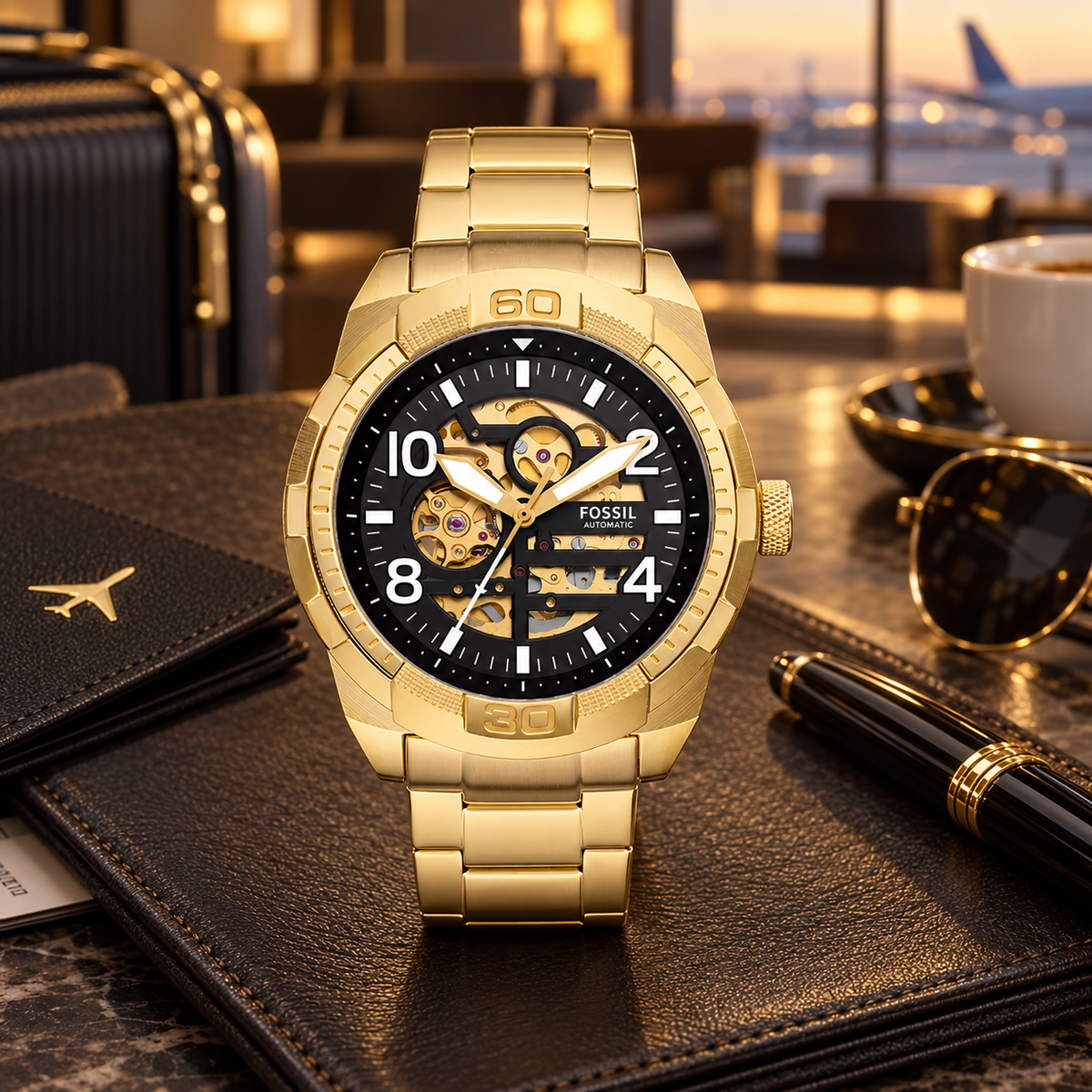 Fossil Bronson Automatic ME3257 48mm Men's Watch