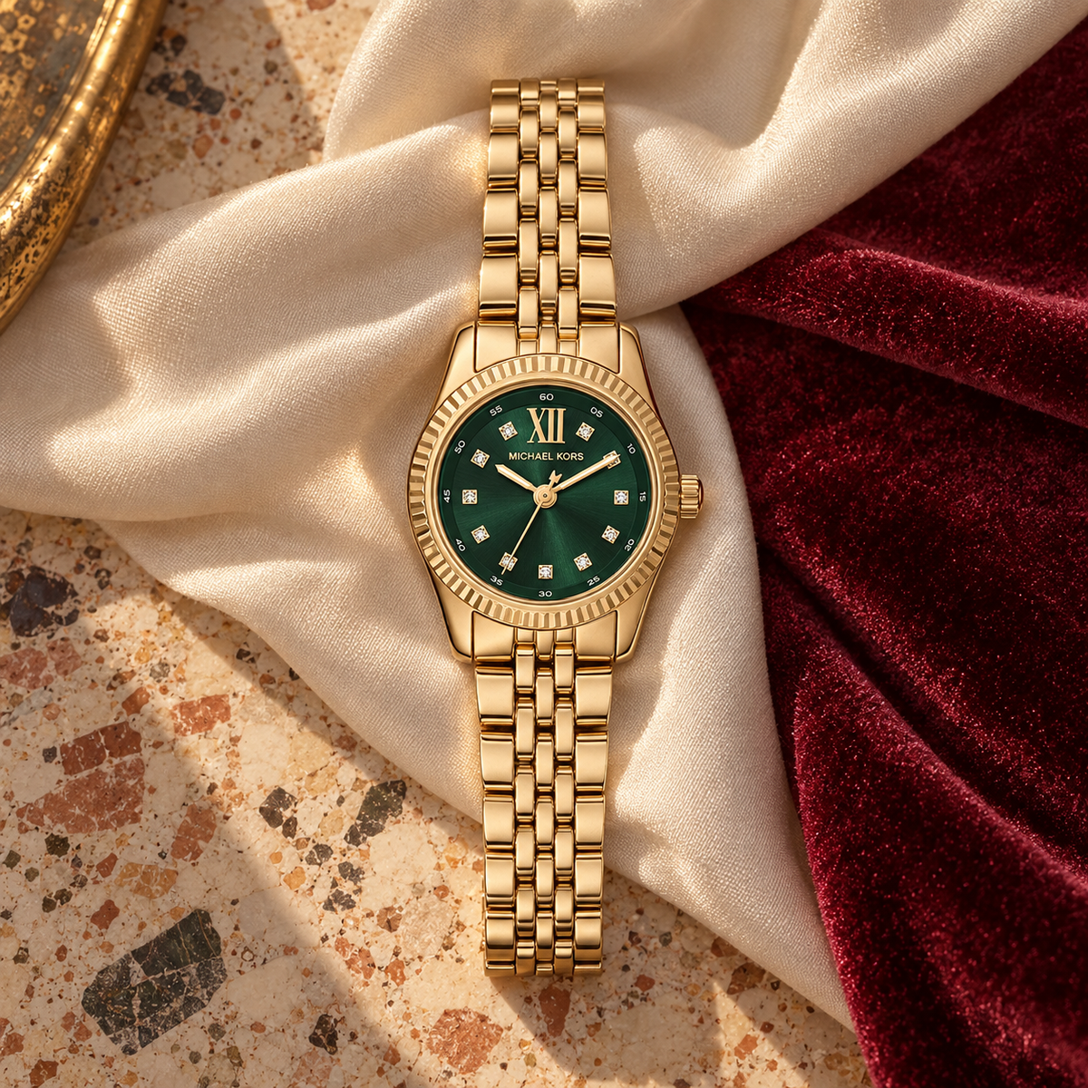 Michael Kors MK4842 on ivory silk in Rome