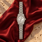 Michael Kors MK4864 Rome red silk editorial