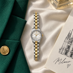 Michael Kors MK4903 Micro Lexington two-tone watch, Milan