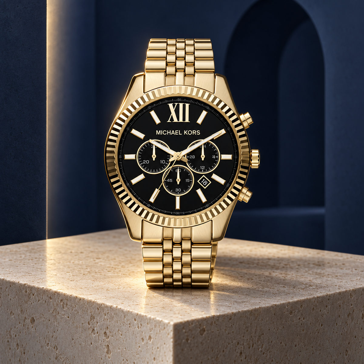 Ivory stone gallery: Michael Kors MK8286 Lexington