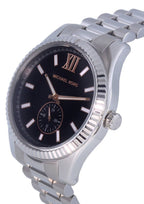 Michael Kors Lexington Stainless Steel Multifunction Black Dial Quartz MK8946 100M Men's Watch
