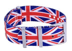 Ratio NATO28 United Kingdom National Flag Pattern Polyester 22mm Watch Strap