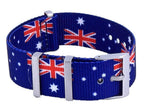 Ratio NATO30 Australia National Flag Pattern Polyester 22mm Watch Strap