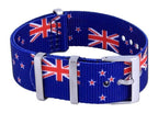 Ratio NATO31 New Zealand National Flag Pattern Polyester 22mm NATO31 Watch Strap
