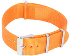 Ratio NATOR01 Orange 20mm Nylon Watch Strap
