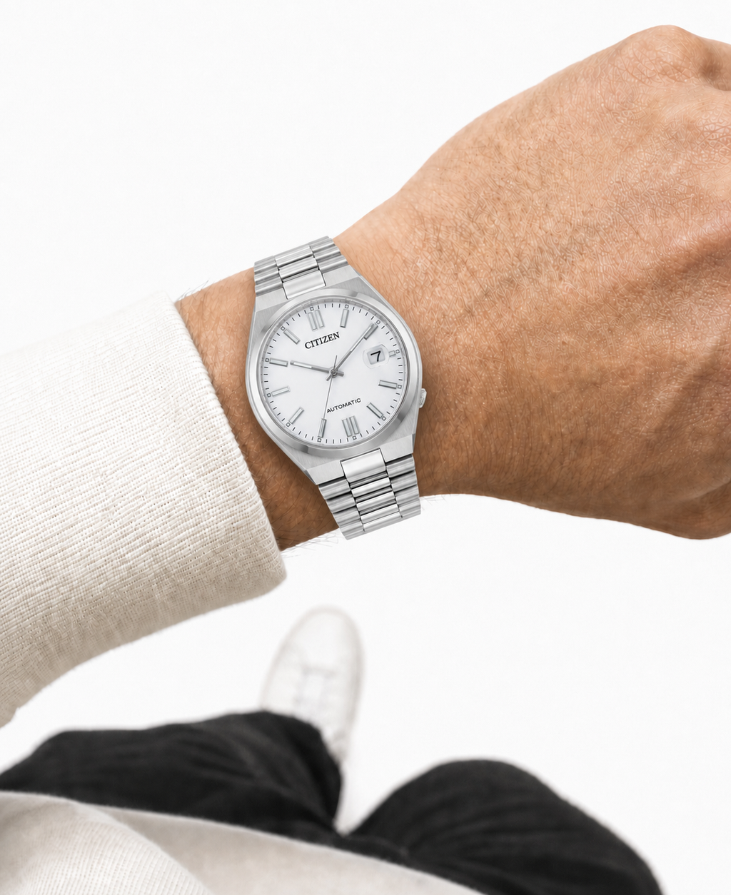 Citizen TSUYOSA White Dial Automatic NJ0150-56A 40mm Watch