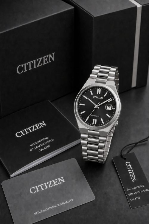 Citizen TSUYOSA Black Dial Automatic NJ0150-56E 40mm Watch
