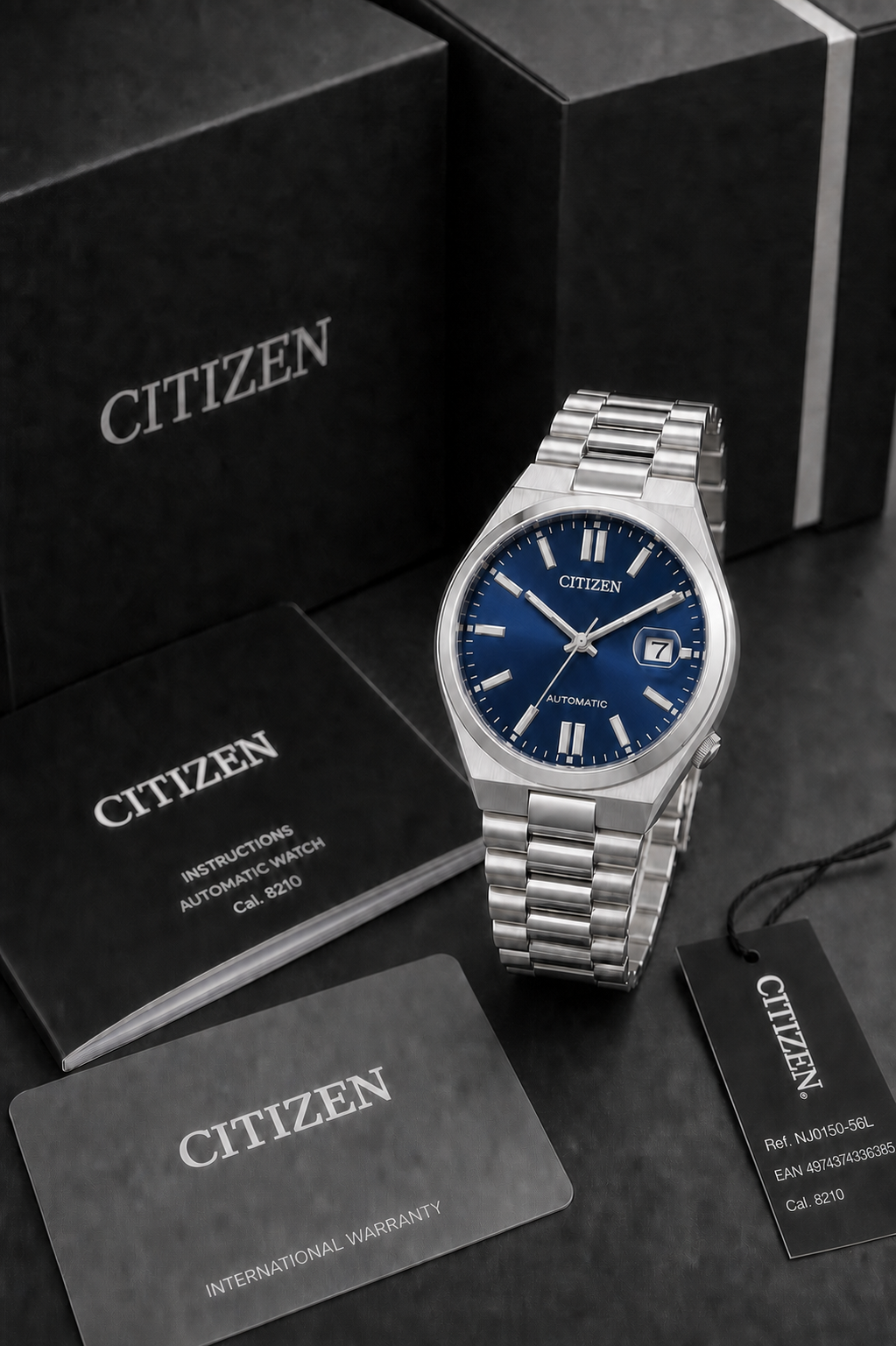 Citizen TSUYOSA Blue Dial Automatic NJ0150-56L 40mm Watch