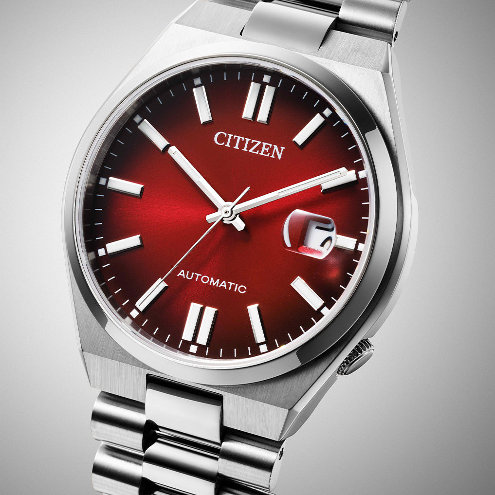 Citizen TSUYOSA Red Dial Automatic NJ0150-56W 40mm Watch