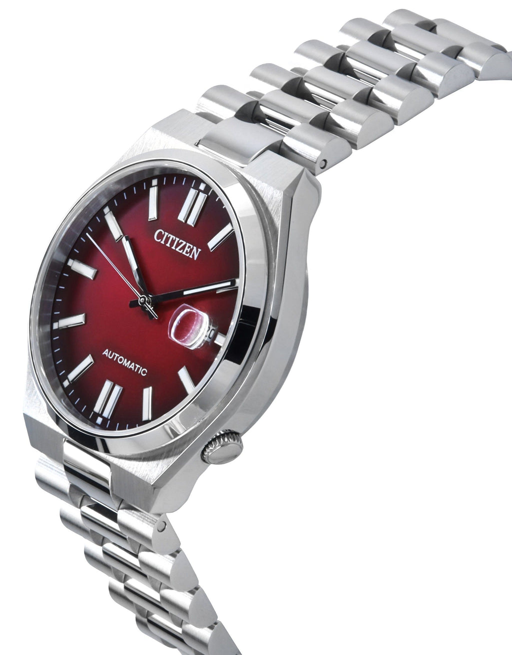 Citizen Tsuyosa Stainless Steel Burgundy Dial Automatic NJ0150-56W Men's Watch