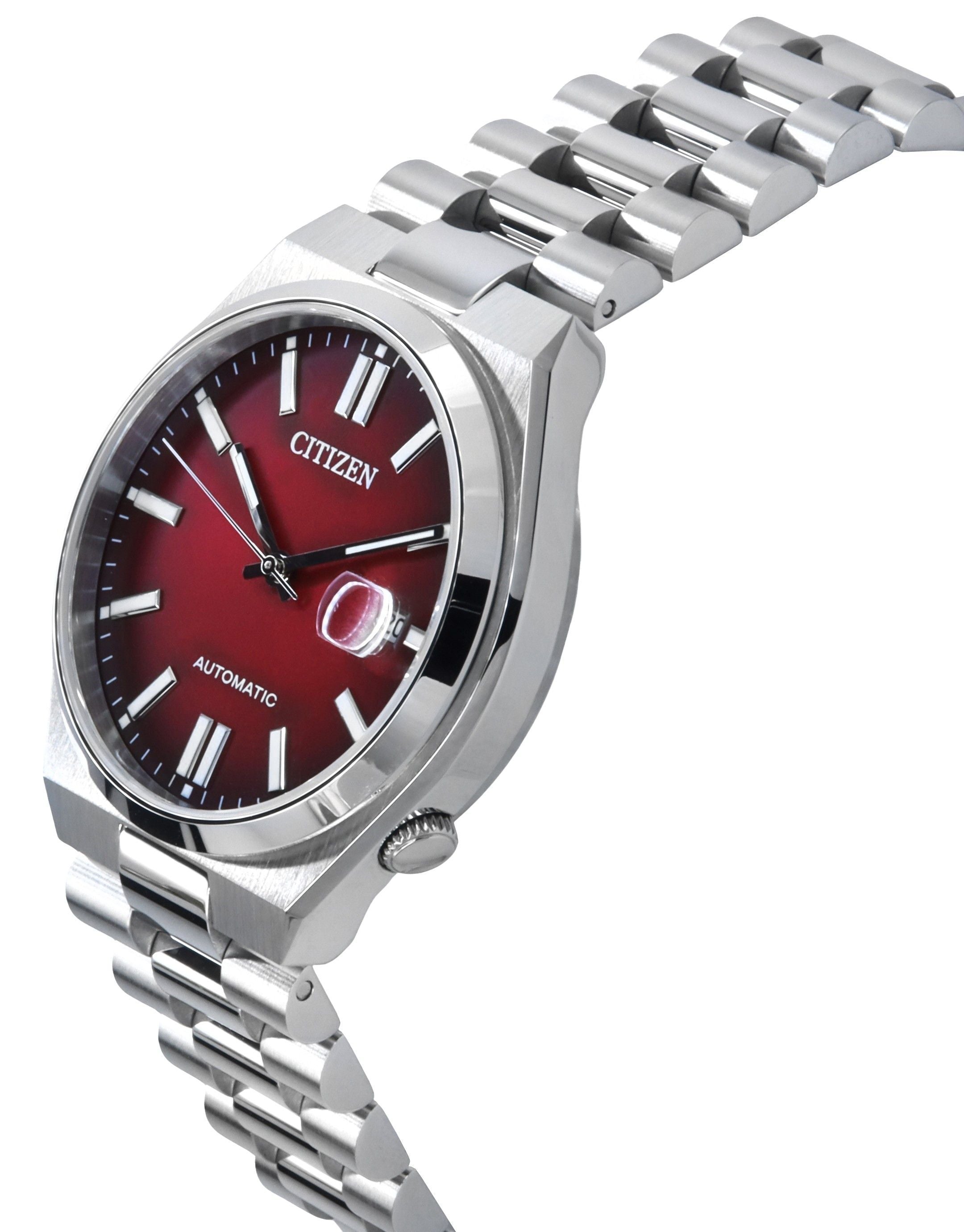 Citizen Tsuyosa Stainless Steel Burgundy Dial Automatic NJ0150-56W Men's Watch