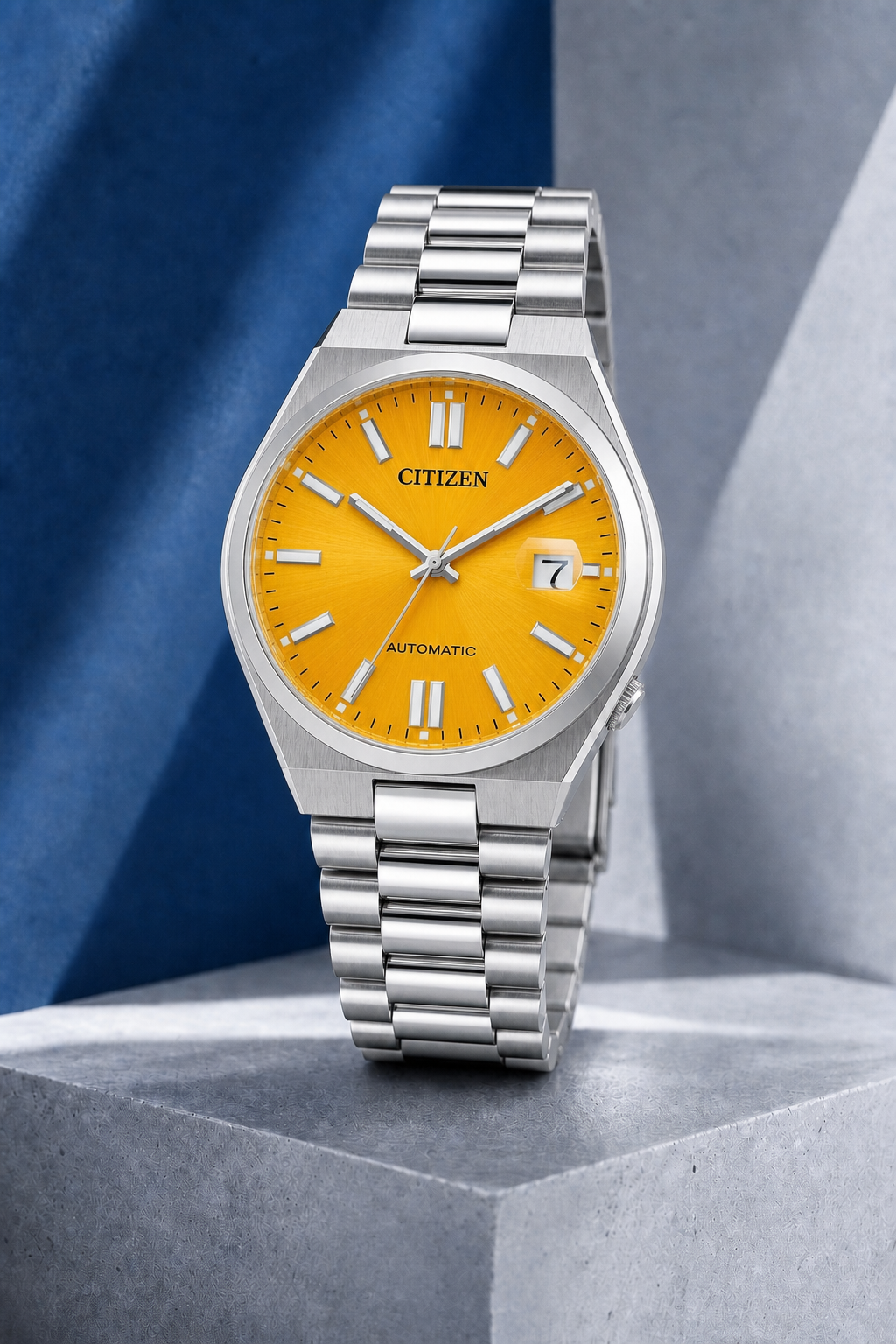 Citizen TSUYOSA Yellow Dial Automatic NJ0150-56Z 40mm Watch