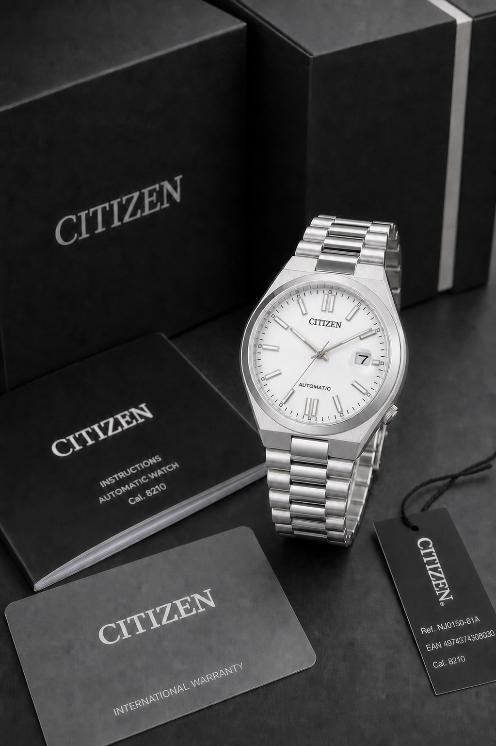 Citizen TSUYOSA White Dial Automatic NJ0150-81A 40mm Watch