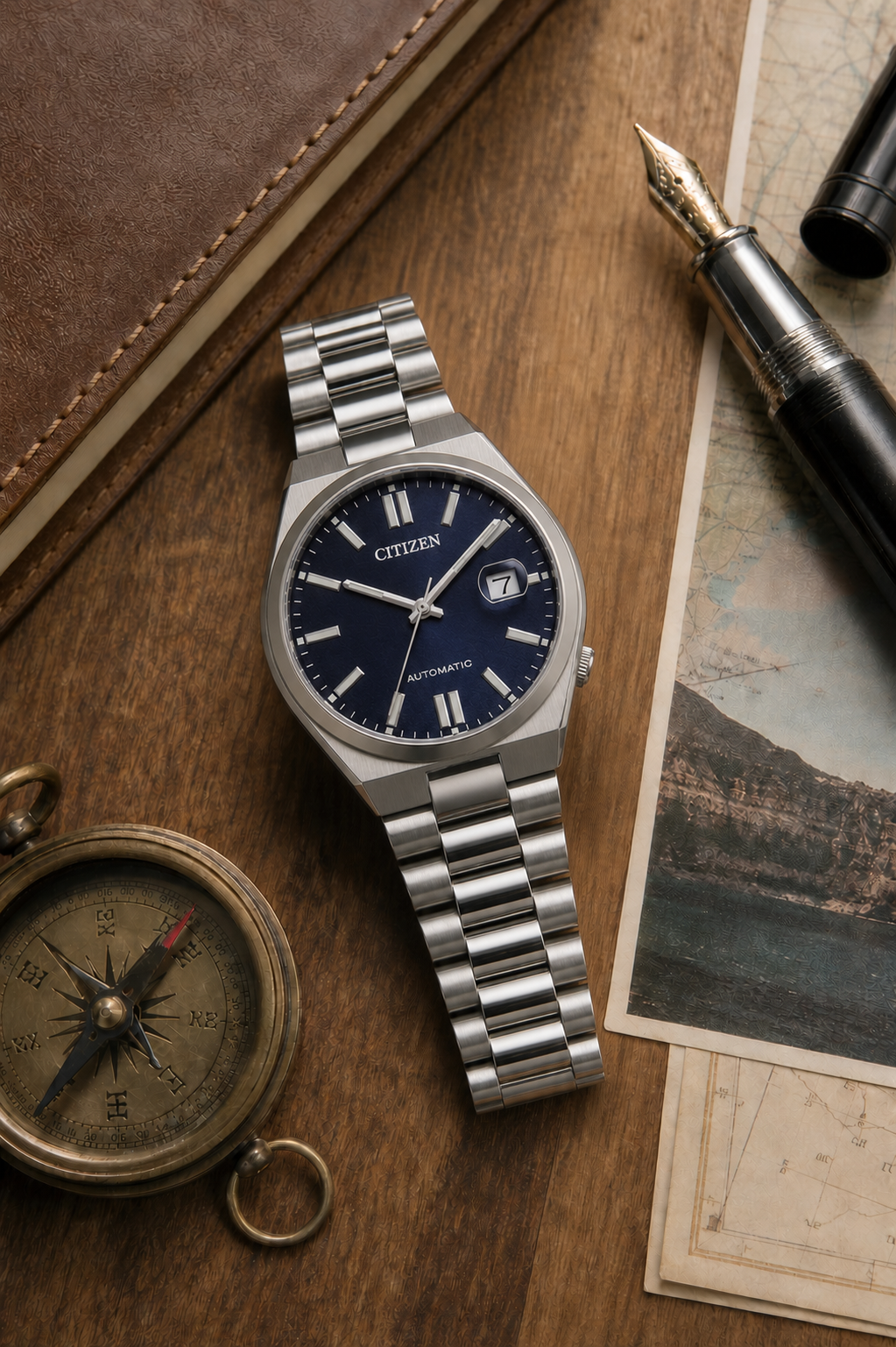 Citizen TSUYOSA Blue Dial Automatic NJ0150-81L 40mm Watch
