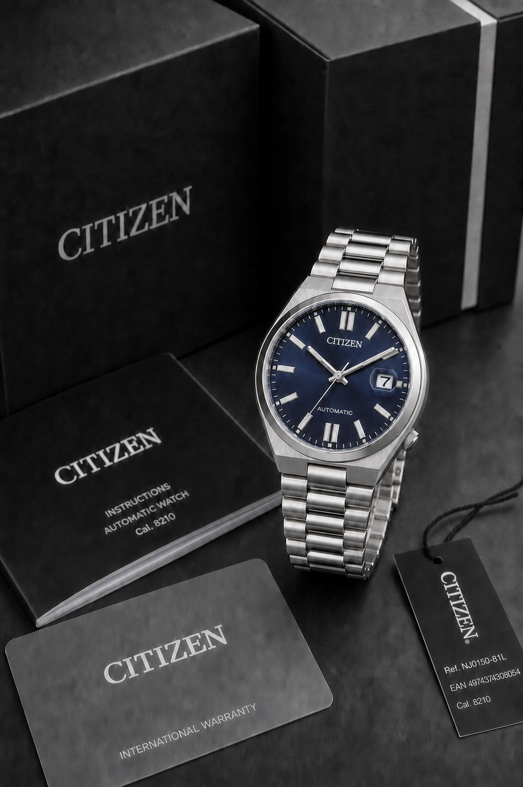 Citizen TSUYOSA Blue Dial Automatic NJ0150-81L 40mm Watch