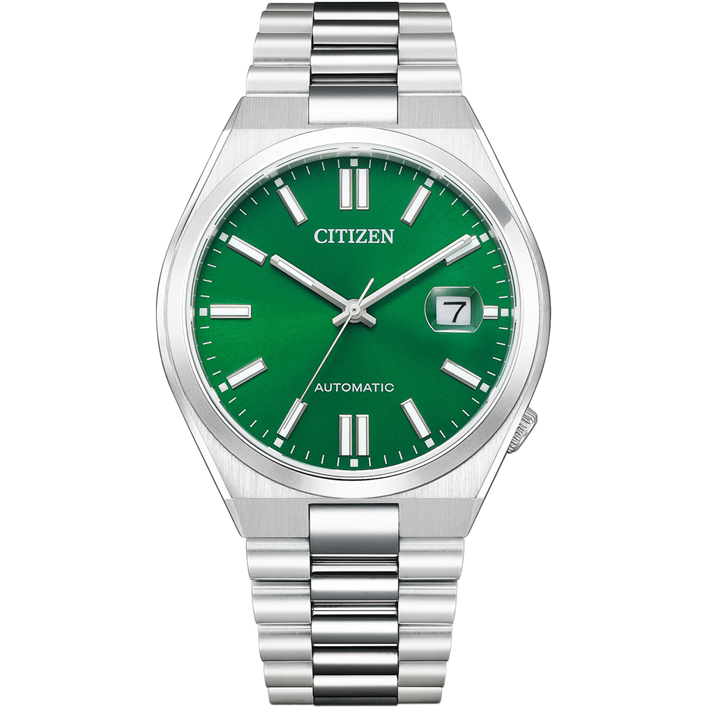 Citizen TSUYOSA automatisch horloge met groene wijzerplaat NJ0150-81X 40 mm