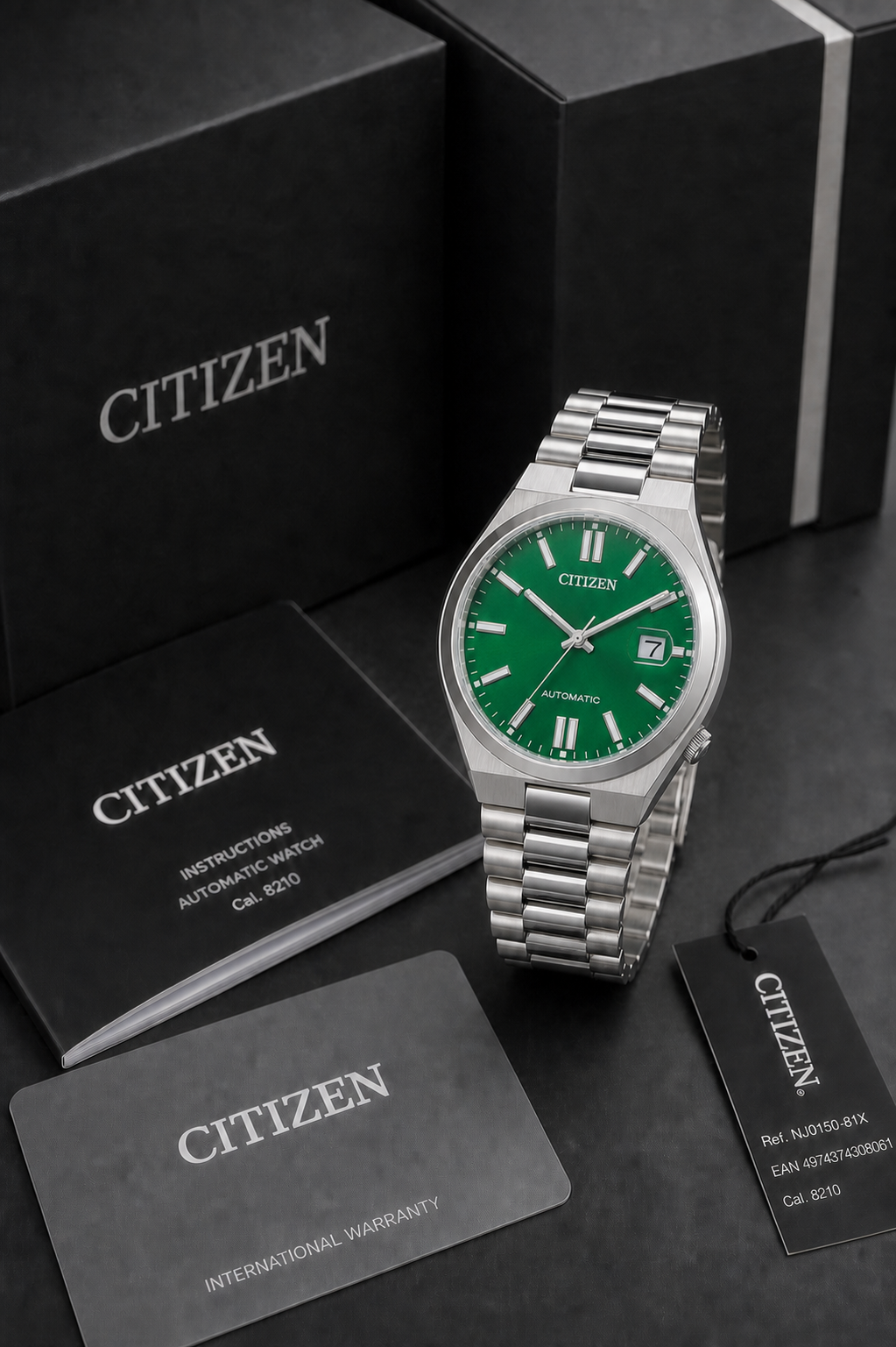 Citizen TSUYOSA Green Dial Automatic NJ0150-81X 40mm Watch