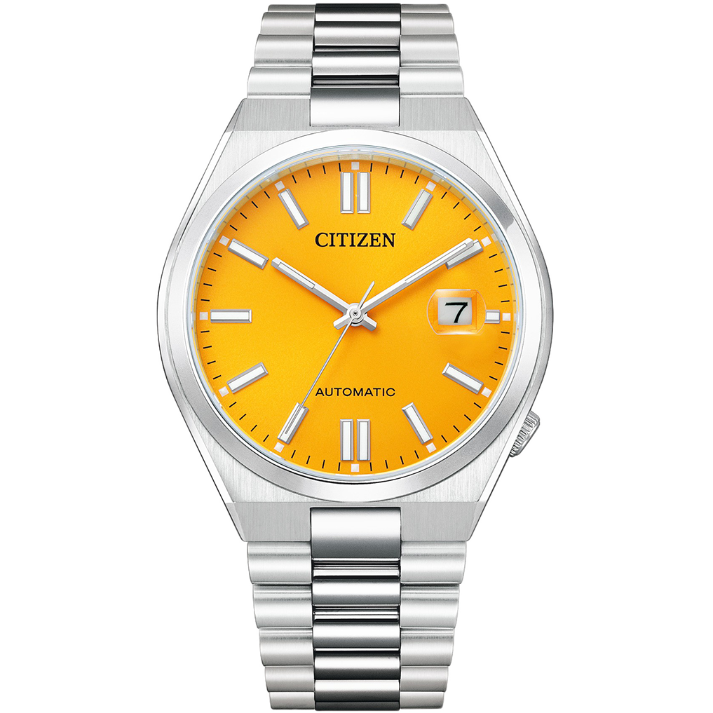 Citizen TSUYOSA Gelbes Zifferblatt Automatikuhr NJ0150-81Z 40mm