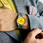 Citizen TSUYOSA Gelbes Zifferblatt Automatikuhr NJ0150-81Z 40mm