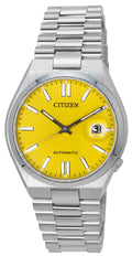 Citizen Tsuyosa Stainless Steel Yellow Dial Automatic NJ0150-81Z Men's Watch