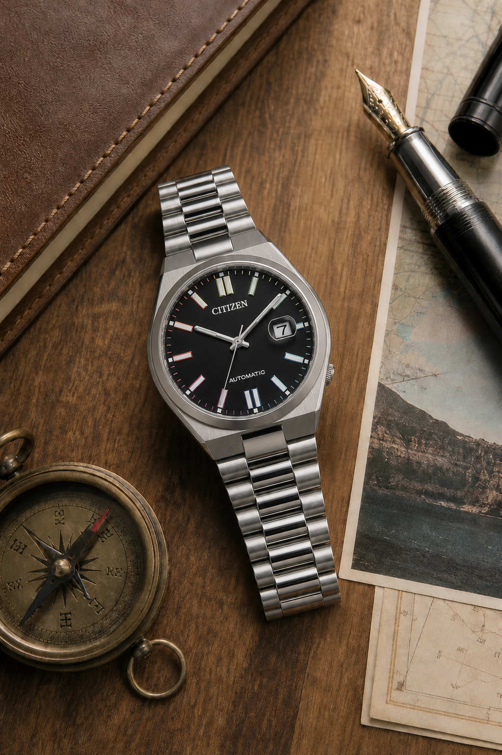 Citizen TSUYOSA Black Dial Automatic NJ0151-53E 40mm Watch