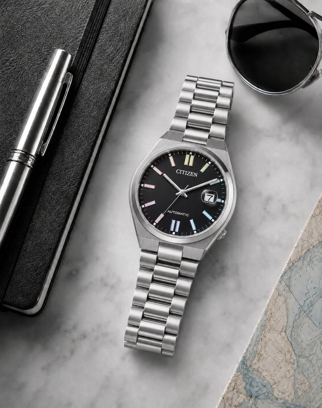 Citizen TSUYOSA Black Dial Automatic NJ0151-53E 40mm Watch