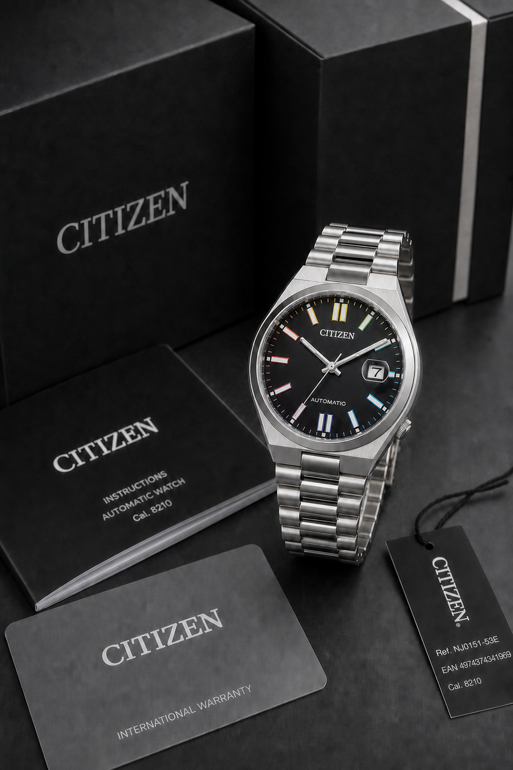 Citizen TSUYOSA Black Dial Automatic NJ0151-53E 40mm Watch