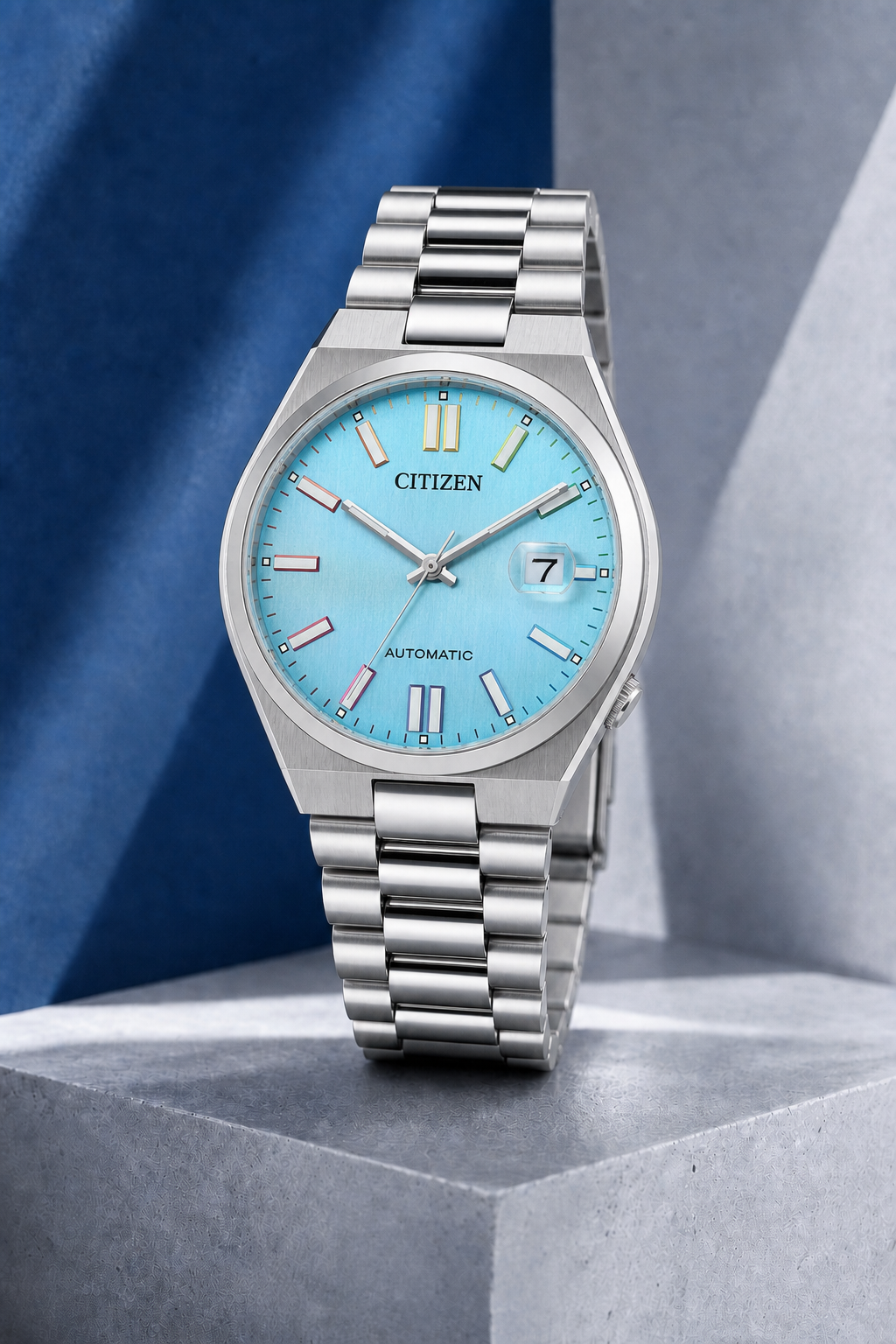 Citizen TSUYOSA Ice Blue Dial Automatic NJ0151-53L 40mm Watch