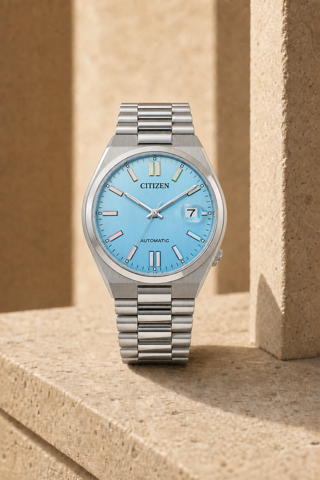 Citizen TSUYOSA Ice Blue Dial Automatic NJ0151-53L 40mm Watch