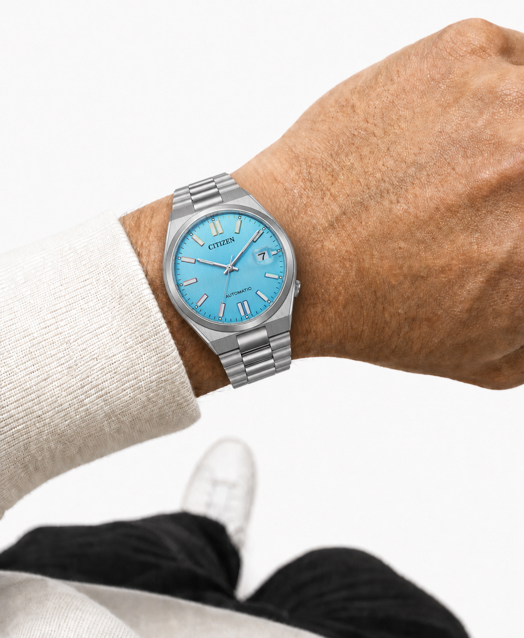 Citizen TSUYOSA Ice Blue Dial Automatic NJ0151-53L 40mm Watch