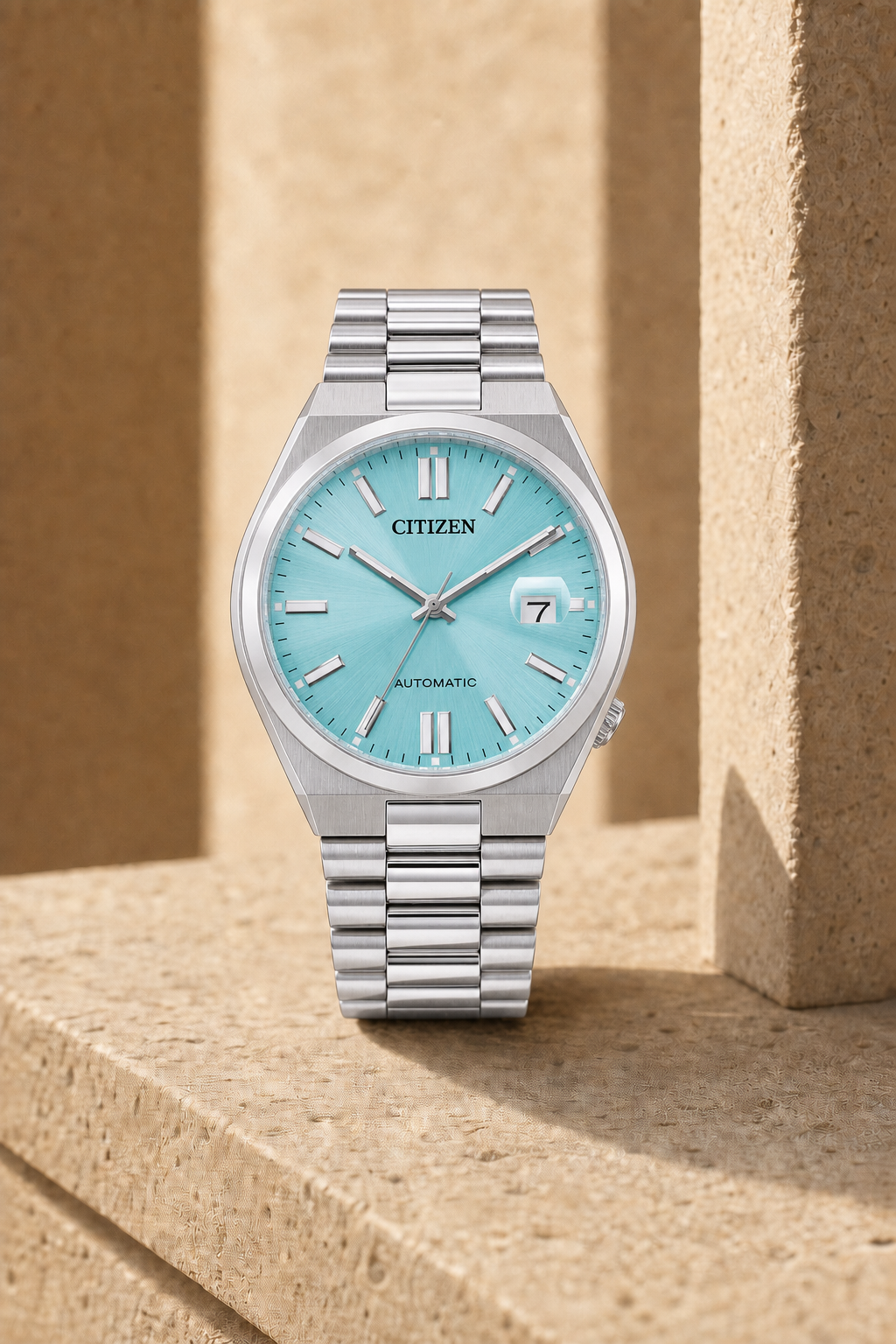 Citizen TSUYOSA Ice Blue Dial Automatic NJ0151-53M 40mm Watch