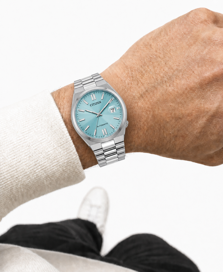 Citizen TSUYOSA Ice Blue Dial Automatic NJ0151-53M 40mm Watch