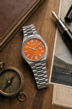 Citizen TSUYOSA Orange Dial Automatic NJ0151-53Z 40mm Watch