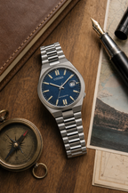 Citizen NJ0151-88L automatic watch styled on a classic travel desk