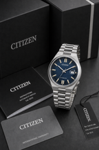 Citizen NJ0151-88L automatic watch with official Citizen box and warranty documents