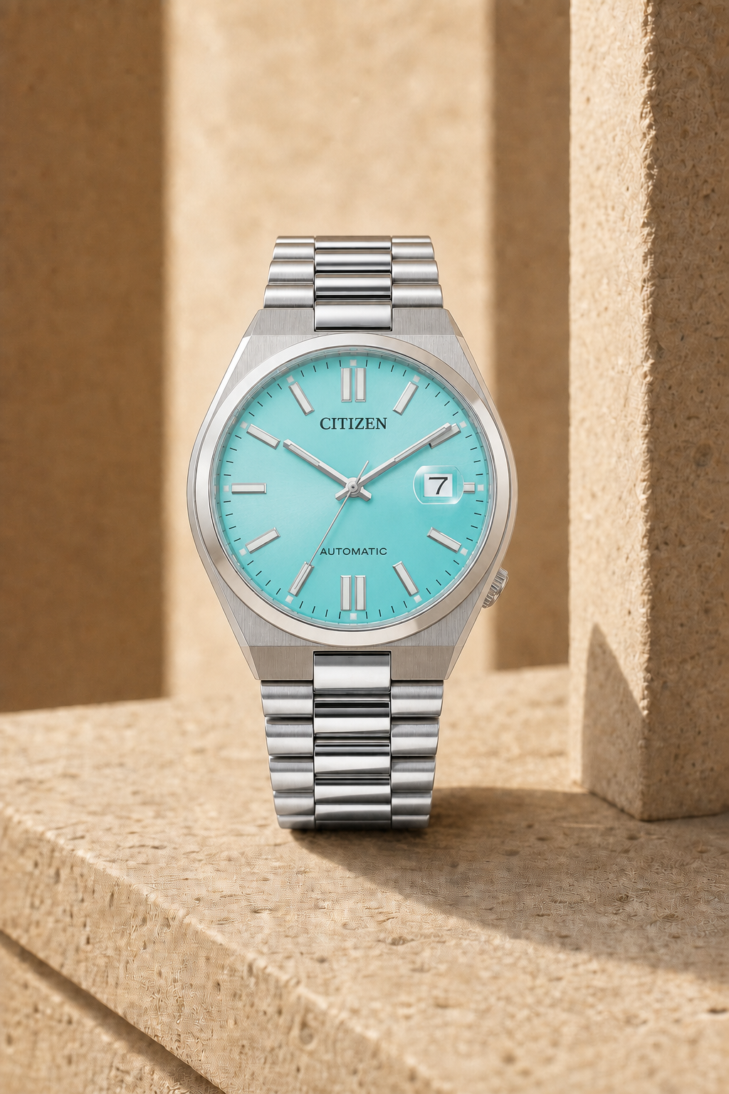 Citizen TSUYOSA Ice Blue Dial Automatic NJ0151-88M 40mm Watch