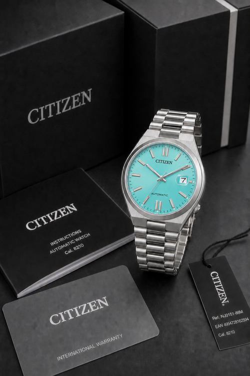 Citizen TSUYOSA Ice Blue Dial Automatic NJ0151-88M 40mm Watch