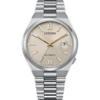 Citizen TSUYOSA champagne wijzerplaat automatisch NJ0151-88W 40 mm horloge