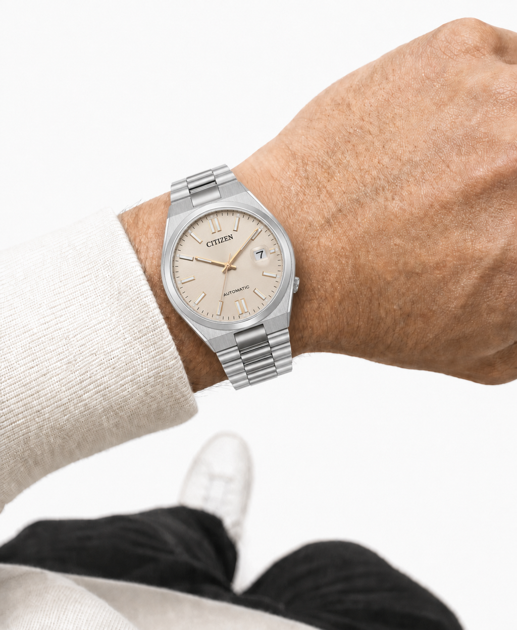 Citizen TSUYOSA Champagne Dial Automatic NJ0151-88W 40mm Watch