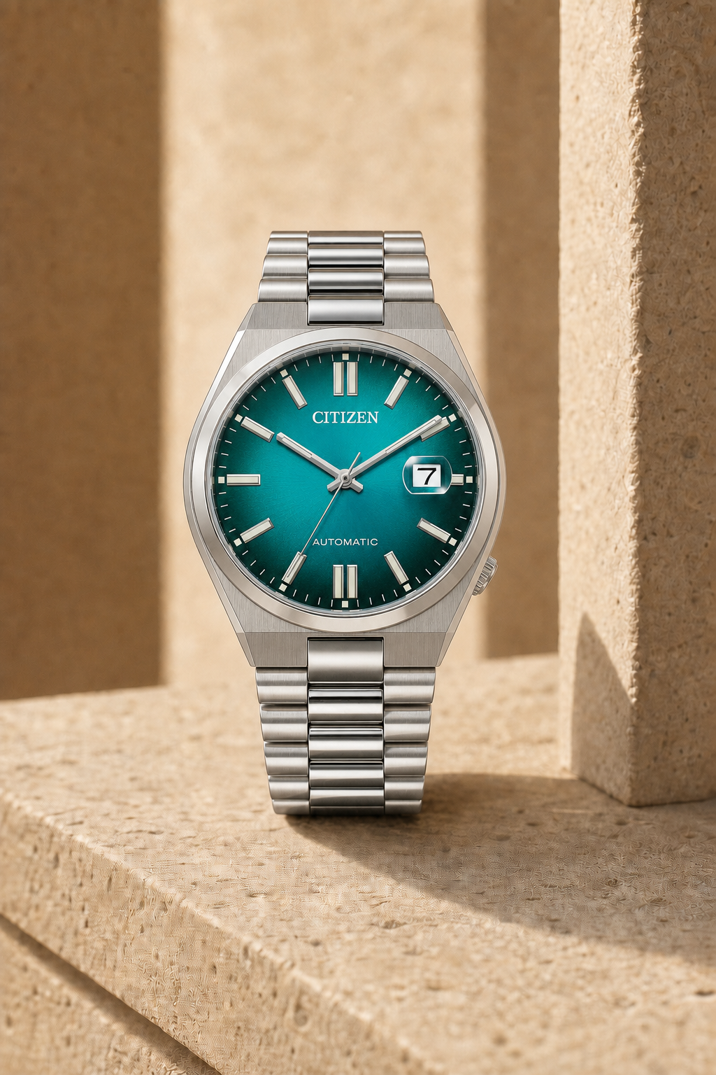 Citizen TSUYOSA Turquoise Dial Automatic NJ0151-88X 40mm Watch