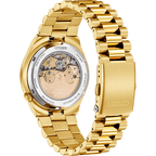 Citizen TSUYOSA Gold-Tone Wine Red Dial Automatic NJ0153-82X 40mm Watch
