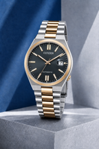 Citizen TSUYOSA Two-Tone Black Dial Automatic NJ0154-80H 40mm Watch