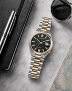 Citizen TSUYOSA Two-Tone Black Dial Automatic NJ0154-80H 40mm Watch