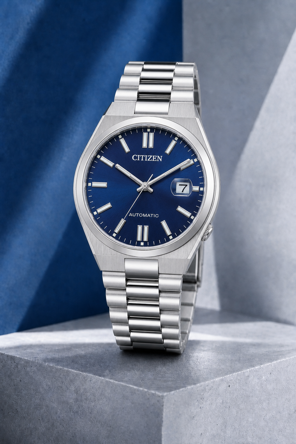 Citizen TSUYOSA Blue Dial Automatic NJ0158-89L 40mm Watch