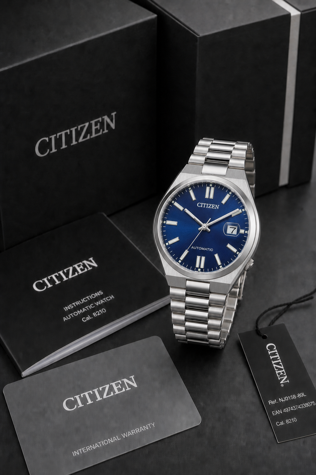 Citizen TSUYOSA Blue Dial Automatic NJ0158-89L 40mm Watch