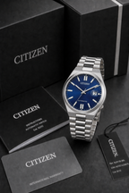Citizen TSUYOSA Blue Dial Automatic NJ0158-89L 40mm Watch