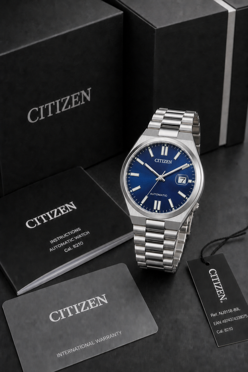 Citizen TSUYOSA Blue Dial Automatic NJ0158-89L 40mm Watch